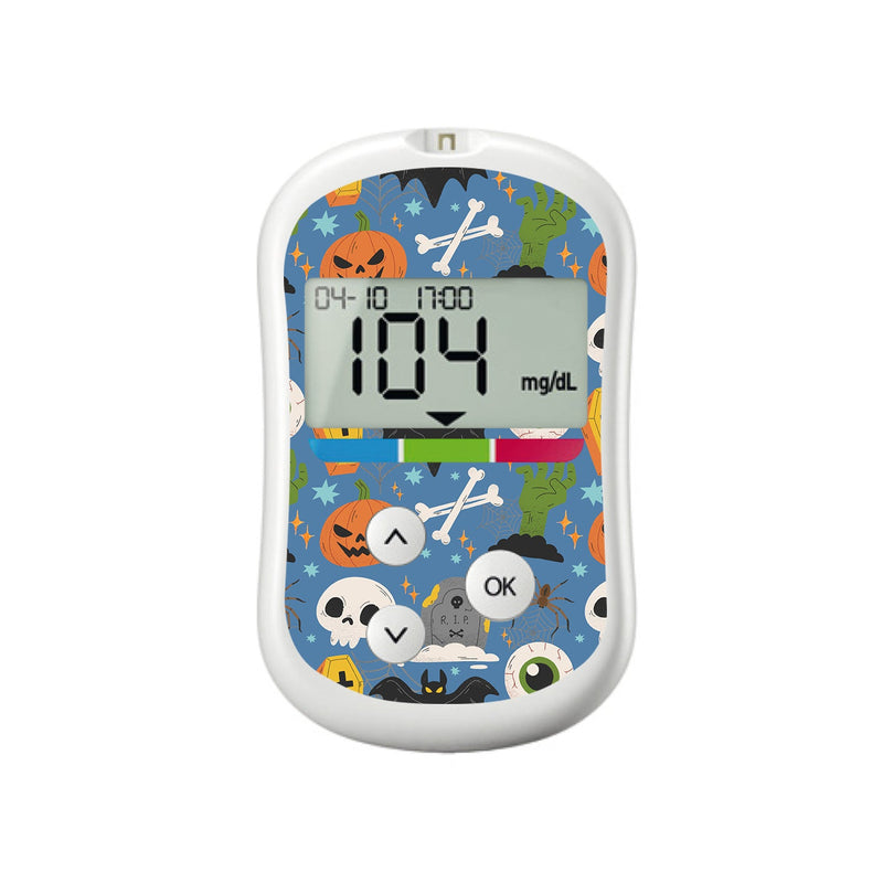 Peelz Spooky Night OneTouch Verio Flex Glucometer Sticker - Pump Peelz Peelz/Stickers