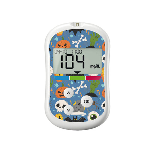 Peelz Spooky Night OneTouch Verio Flex Glucometer Sticker - Pump Peelz Peelz/Stickers