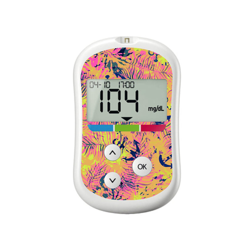 Peelz Electric Island OneTouch Verio Flex Glucometer Sticker - Pump Peelz Peelz/Stickers