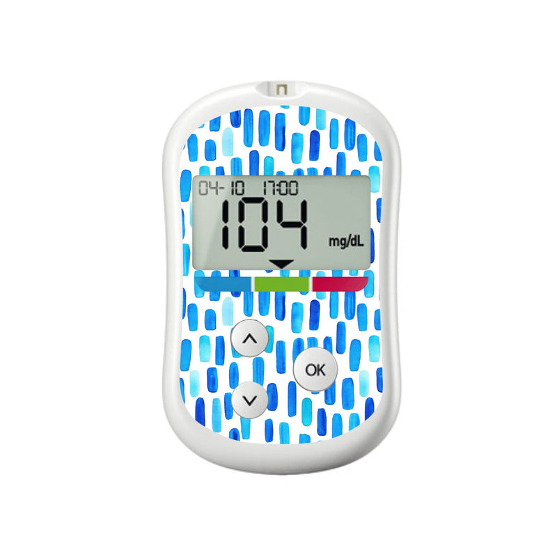Peelz Level Lines OneTouch Verio Flex Glucometer Sticker - Pump Peelz Peelz/Stickers