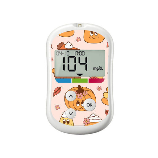 Peelz Cozy Harvest OneTouch Verio Flex Glucometer Sticker - Pump Peelz Peelz/Stickers