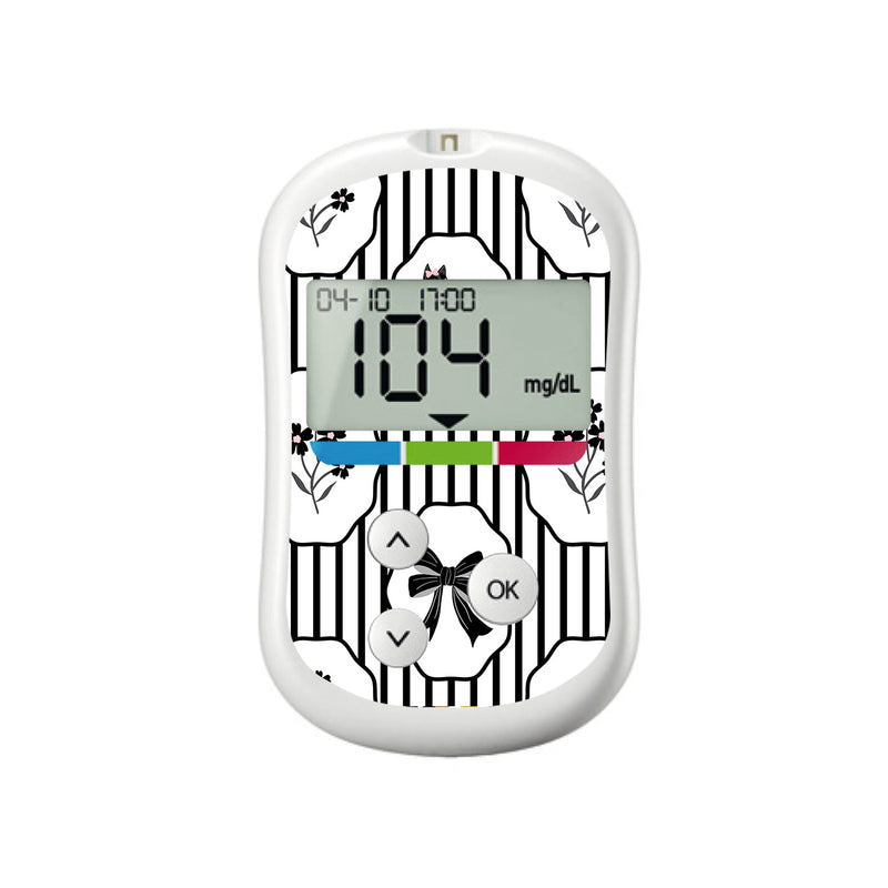 Peelz Midnight Cat OneTouch Verio Flex Glucometer Sticker - Pump Peelz Peelz/Stickers