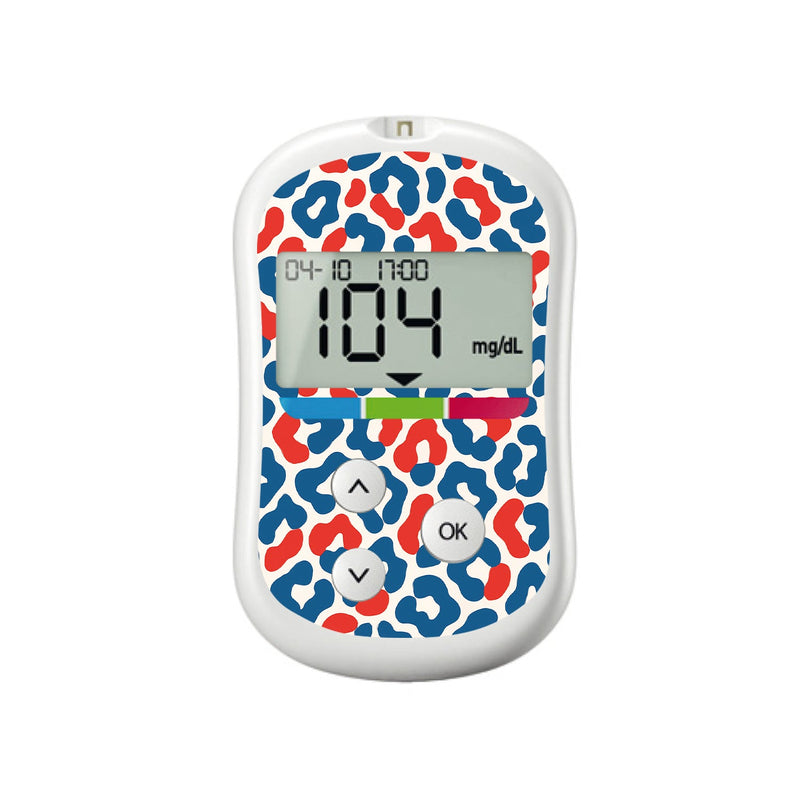 Peelz Freedom Fur OneTouch Verio Flex Glucometer Sticker - Pump Peelz Peelz/Stickers