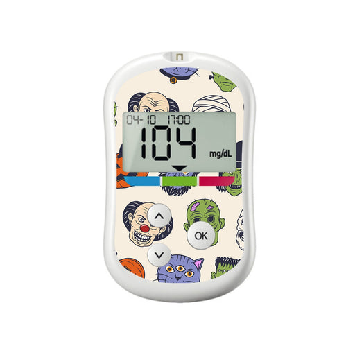 Peelz Monster Mash OneTouch Verio Flex Glucometer Sticker - Pump Peelz Peelz/Stickers