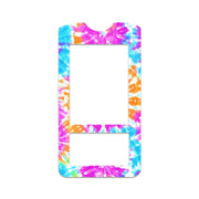 Peelz Neon Tie Dye for OneTouch Verio IQ Glucometer Peelz/Stickers