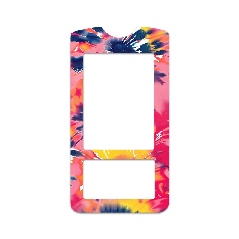 Peelz Summer Tie Dye for OneTouch Verio IQ Glucometer Peelz/Stickers