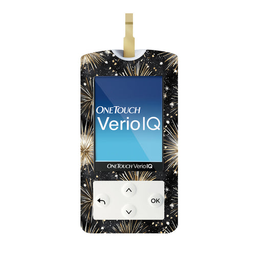 Peelz Fireworks for OneTouch Verio IQ Glucometer Peelz/Stickers