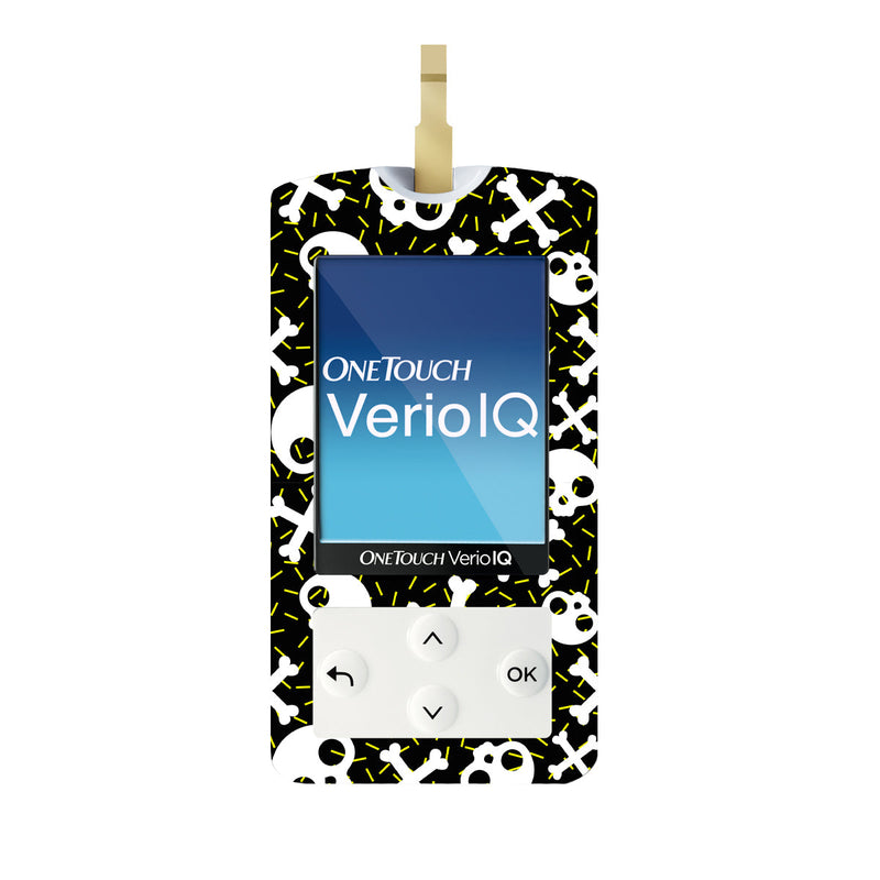 Peelz Bone Pop OneTouch Verio IQ Glucometer Sticker - Pump Peelz Peelz/Stickers