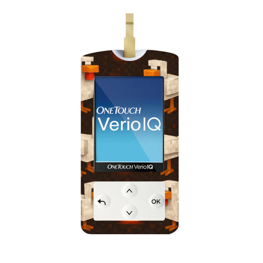 Peelz Inferno Chicken OneTouch Verio IQ Glucometer Sticker - Pump Peelz Peelz/Stickers