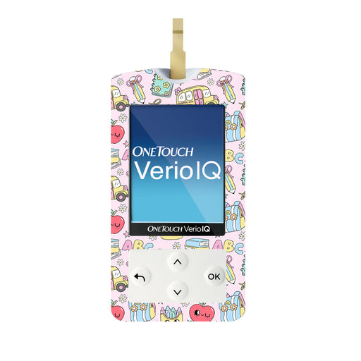 Peelz Tiny Scholar OneTouch Verio IQ Glucometer Sticker - Pump Peelz Peelz/Stickers