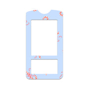 Peelz Candy Cane Lane OneTouch Verio IQ Glucometer Sticker - Pump Peelz Peelz/Stickers