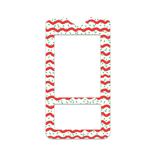Peelz Christmas Icing OneTouch Verio IQ Glucometer Sticker - Pump Peelz Peelz/Stickers