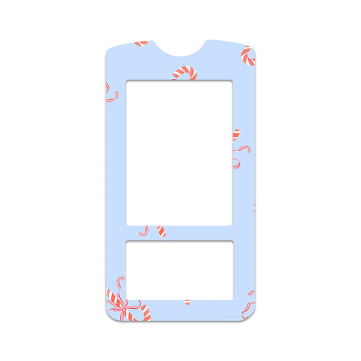 Peelz Candy Cane Lane OneTouch Verio IQ Glucometer Sticker - Pump Peelz Peelz/Stickers