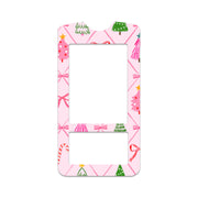 Peelz Coquette Christmas OneTouch Verio IQ Glucometer Sticker - Pump Peelz Peelz/Stickers