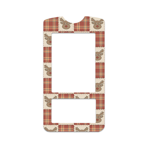 Peelz Rustic Reindeer OneTouch Verio IQ Glucometer Sticker - Pump Peelz Peelz/Stickers