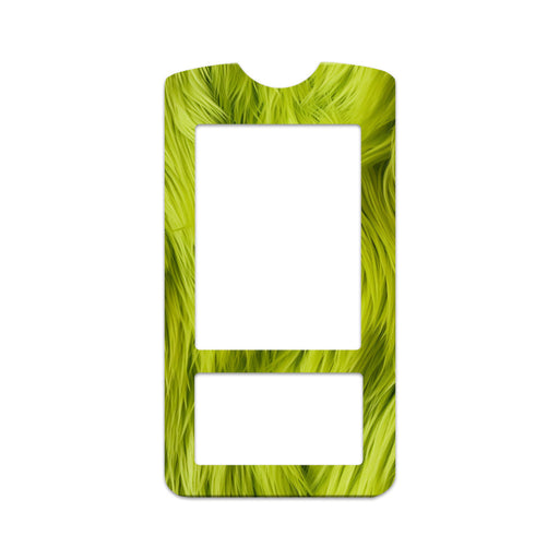 Peelz Green Fur Sticker for OneTouch Verio IQ Glucometer Peelz/Stickers