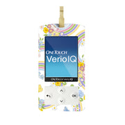 Peelz Rainbow Blooms for OneTouch Verio IQ Glucometer Peelz/Stickers