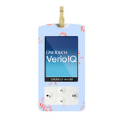 Peelz Candy Cane Lane OneTouch Verio IQ Glucometer Sticker - Pump Peelz Peelz/Stickers