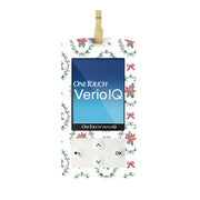 Peelz Poinsettia Parade OneTouch Verio IQ Glucometer Sticker - Pump Peelz Peelz/Stickers