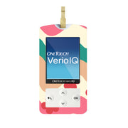 Peelz Retro Noel OneTouch Verio IQ Glucometer Sticker - Pump Peelz Peelz/Stickers