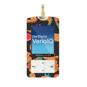 Peelz Jurassic Gingerbread OneTouch Verio IQ Glucometer Sticker - Pump Peelz Peelz/Stickers