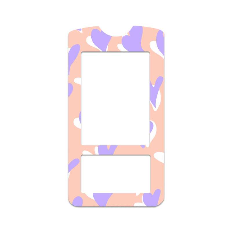 Peelz Lavender Love for OneTouch Verio IQ Glucometer Peelz/Stickers