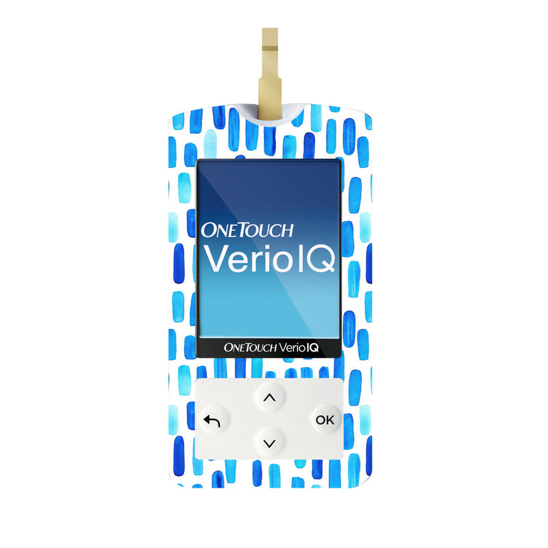 Peelz Level Lines OneTouch Verio IQ Glucometer Sticker - Pump Peelz Peelz/Stickers