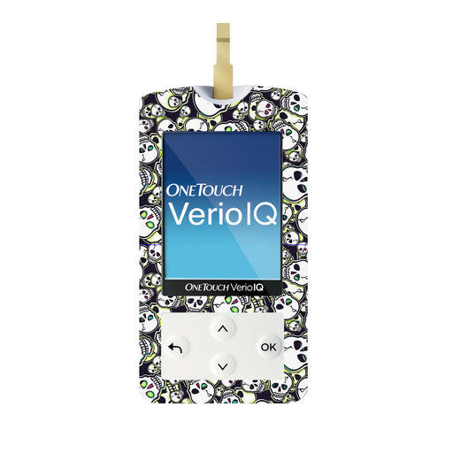 Peelz Bone Glow OneTouch Verio IQ Glucometer Sticker - Pump Peelz Peelz/Stickers
