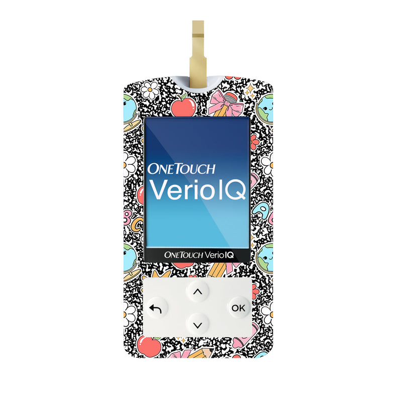 Peelz Cute Class OneTouch Verio IQ Glucometer Sticker - Pump Peelz Peelz/Stickers
