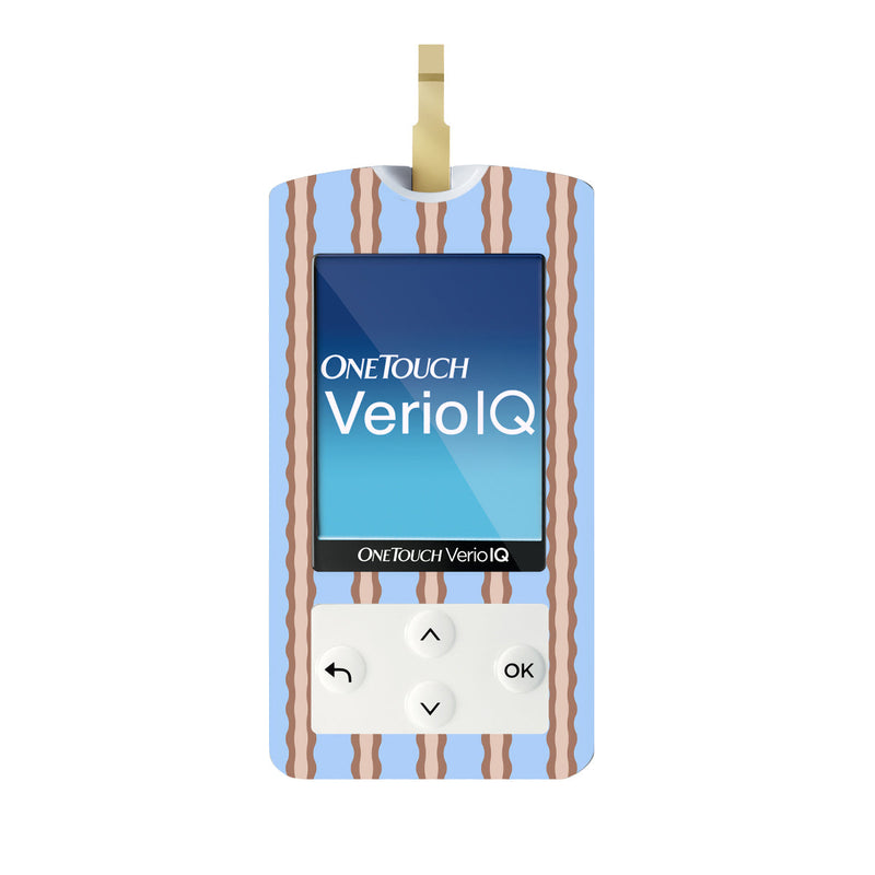 Peelz Boardwalk Waves OneTouch Verio IQ Glucometer Sticker - Pump Peelz Peelz/Stickers