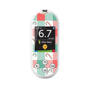 Peelz Peppermint Plaid OneTouch Verio Reflect Glucometer - Pump Peelz Peelz/Stickers