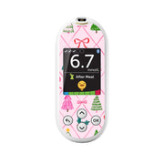Peelz Coquette Christmas OneTouch Verio Reflect Glucometer - Pump Peelz Peelz/Stickers