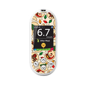 Peelz Santa's Cookies OneTouch Verio Reflect Glucometer - Pump Peelz Peelz/Stickers