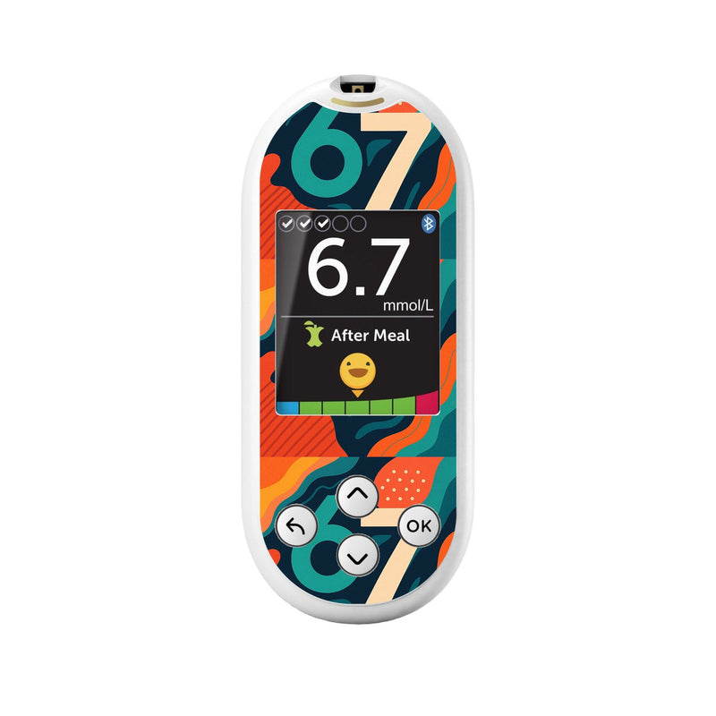 Peelz 6/7 OneTouch Verio Reflect Glucometer - Pump Peelz Peelz/Stickers