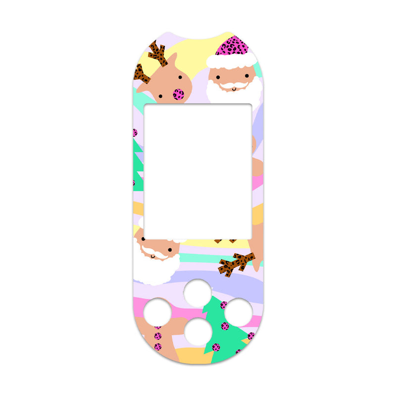 Peelz Christmas Pastel Sticker for OneTouch Verio Reflect Glucometer Peelz/Stickers