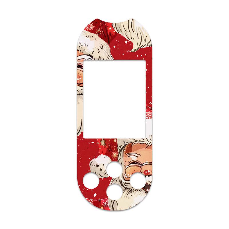 Peelz Jolly Old Saint Nick OneTouch Verio Reflect Glucometer - Pump Peelz Peelz/Stickers