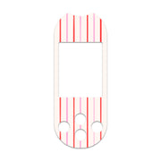 Peelz Peppermint Stripes OneTouch Verio Reflect Glucometer - Pump Peelz Peelz/Stickers