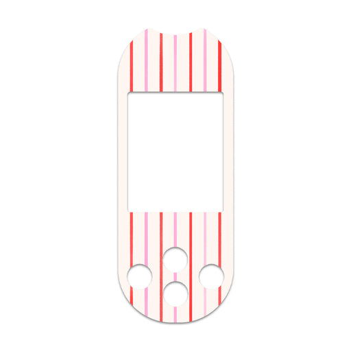 Peelz Peppermint Stripes OneTouch Verio Reflect Glucometer - Pump Peelz Peelz/Stickers