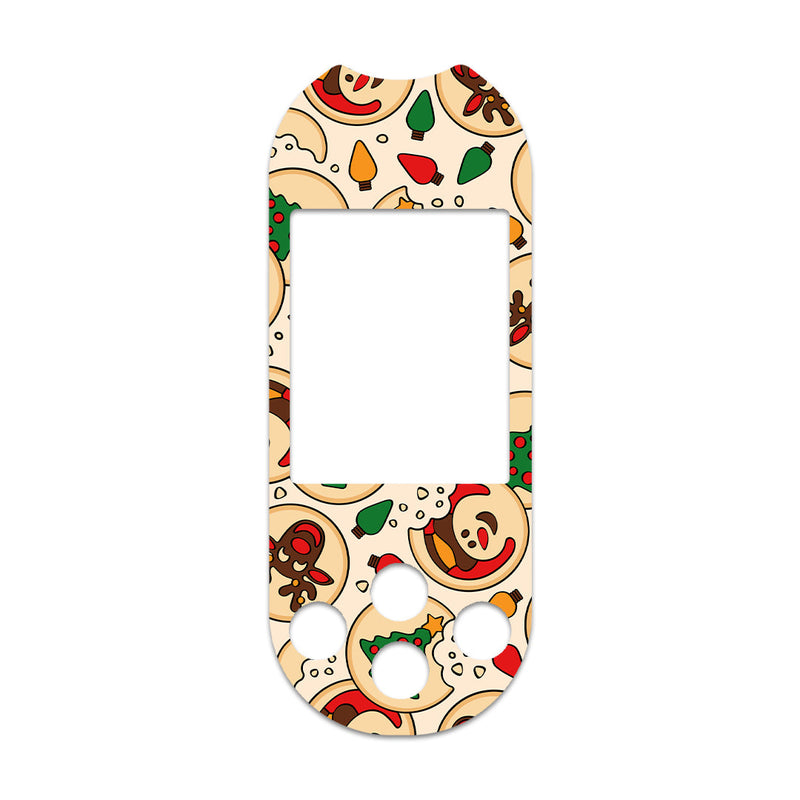 Peelz Santa's Cookies OneTouch Verio Reflect Glucometer - Pump Peelz Peelz/Stickers