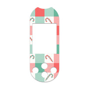 Peelz Peppermint Plaid OneTouch Verio Reflect Glucometer - Pump Peelz Peelz/Stickers