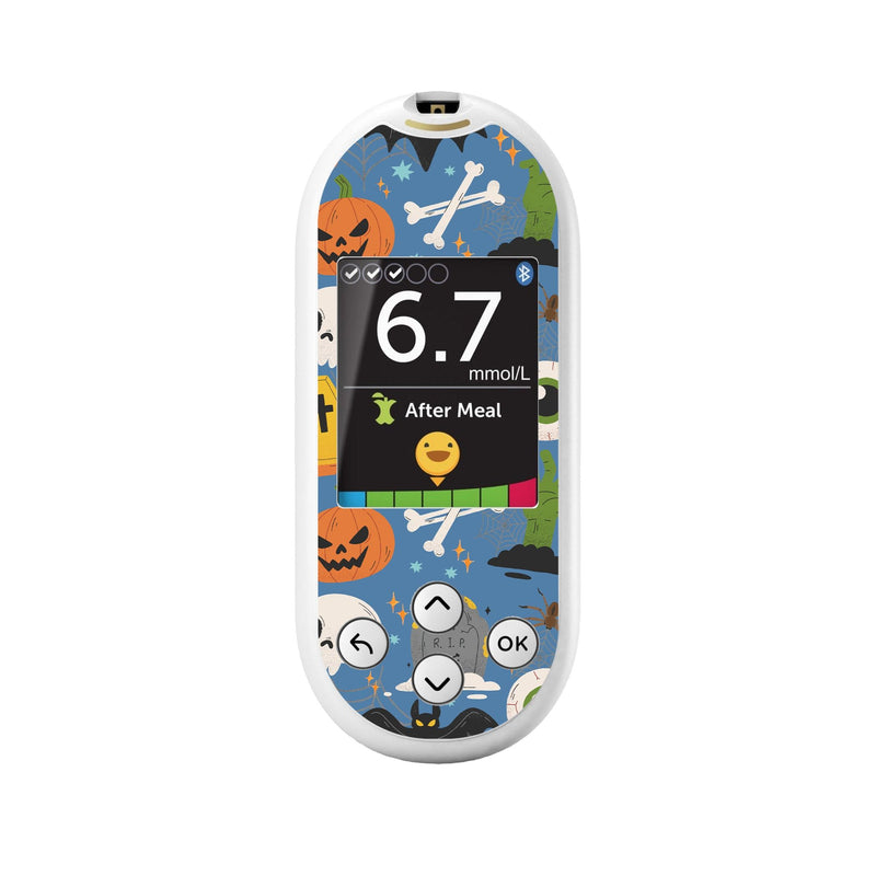 Peelz Spooky Night OneTouch Verio Reflect Glucometer - Pump Peelz Peelz/Stickers