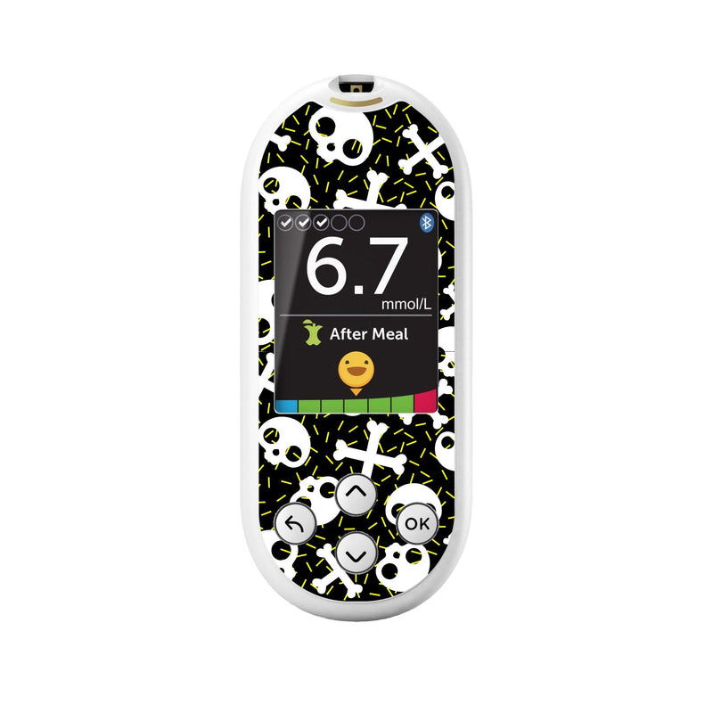 Peelz Bone Pop OneTouch Verio Reflect Glucometer - Pump Peelz Peelz/Stickers