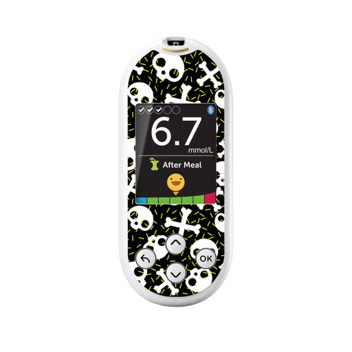 Peelz Bone Pop OneTouch Verio Reflect Glucometer - Pump Peelz Peelz/Stickers