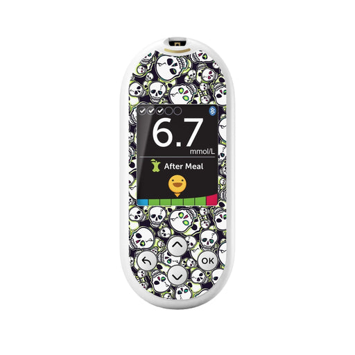 Peelz Bone Glow OneTouch Verio Reflect Glucometer - Pump Peelz Peelz/Stickers
