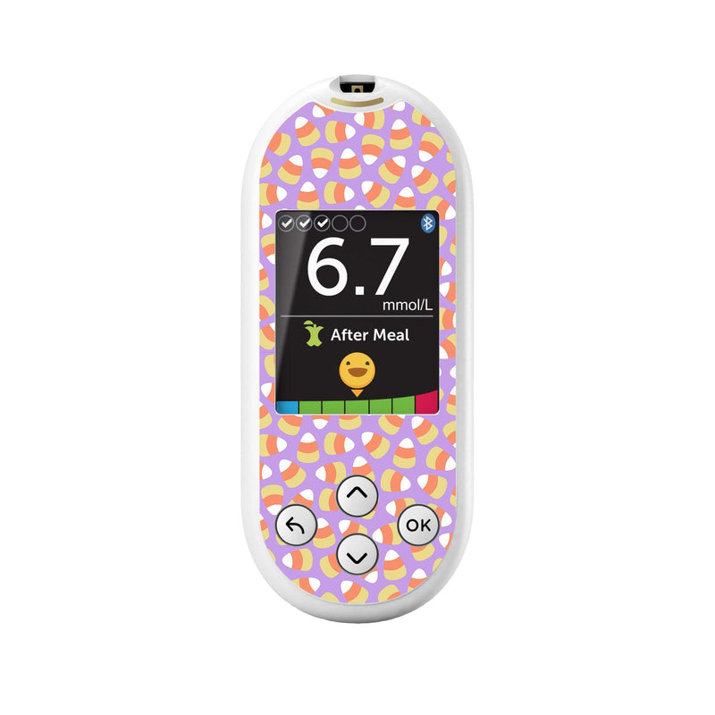 Peelz Candy Corn OneTouch Verio Reflect Glucometer - Pump Peelz Peelz/Stickers