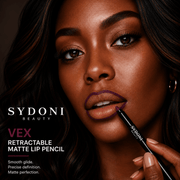 Sydoni Skincare and Beauty SYDONI RETRACTABLE MATTE LIP PENCIL with SHEA BUTTER 9 Rich, Smudge‑Resistant Shades Lip Liner