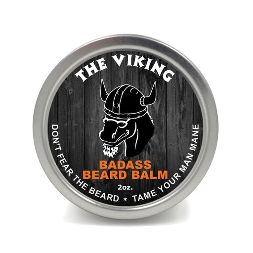 Badass Beard Care The Viking Beard Balm BALM Gray BABC