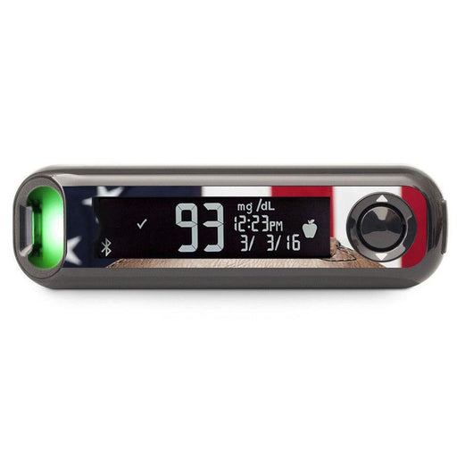 Peelz Vintage Football Bayer Contour© Next One Glucometer Peelz/Stickers