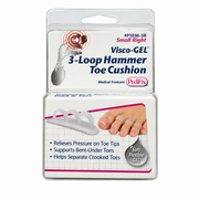 PediFix PediFix® Visco-GEL® 3-Loop Hammer Toe Cushion (#P1036-SR) Small Right Foot Care Lavender