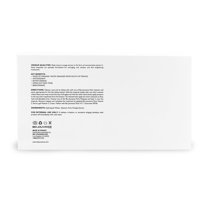 Bio Jouvance Paris Consumer Vitamin C Ampoules Wholesale